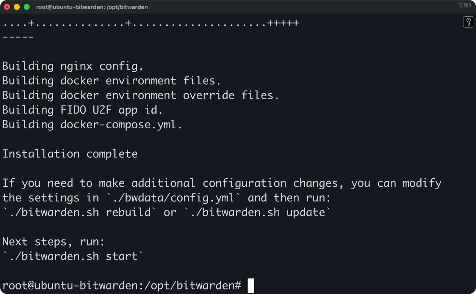 Bitwarden installation (3)