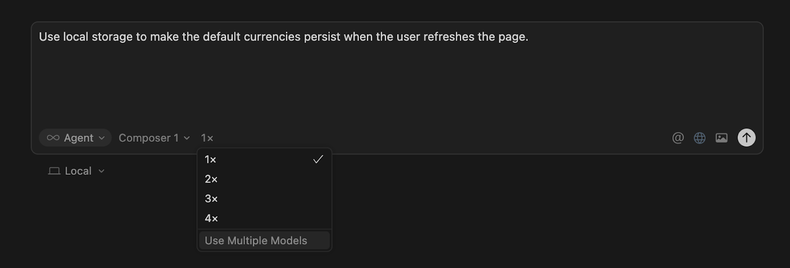 Activating multiple models.