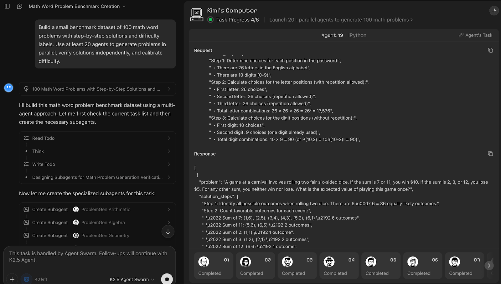 Dataset creation and annotation