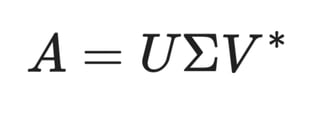 Matrix reconstruction