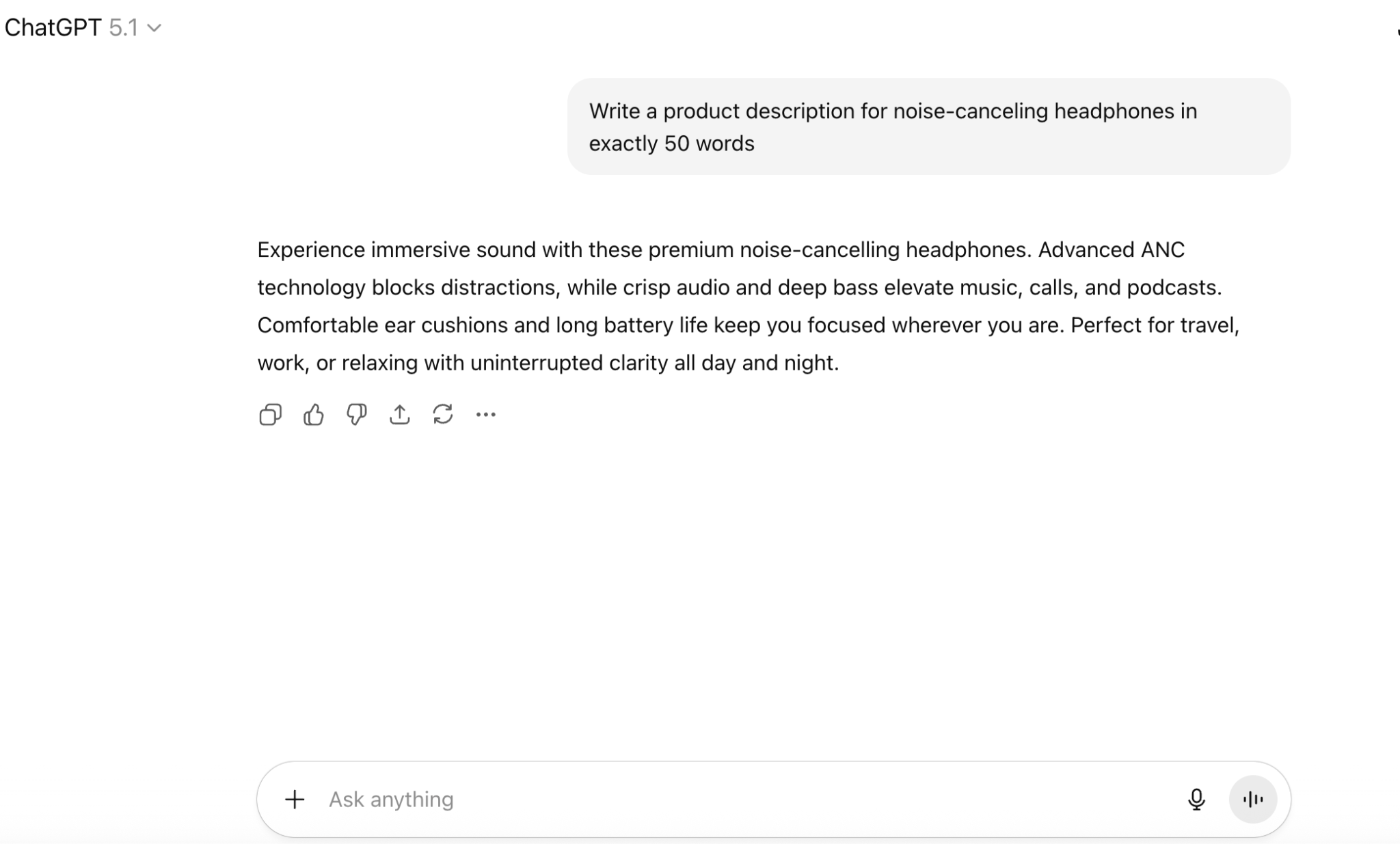 GPT-5.1 Writing with Constraints