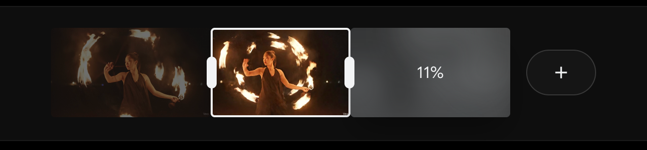 Doing multiple extensions of a video.