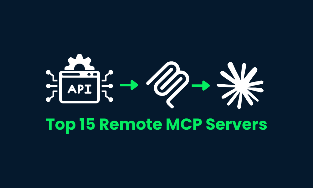 Top 15 Remote MCP Servers blog feature image