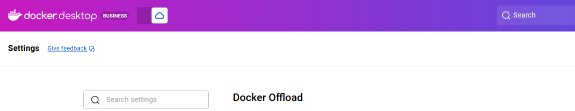 Docker Offload