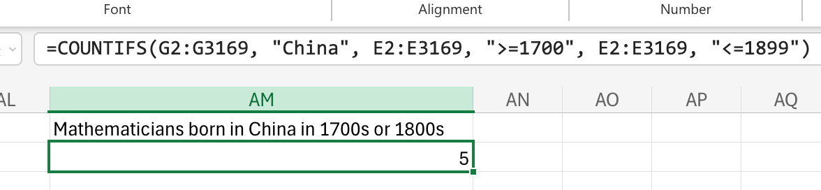Utilisation de Copilot dans Excel pour obtenir la syntaxe des fonctions