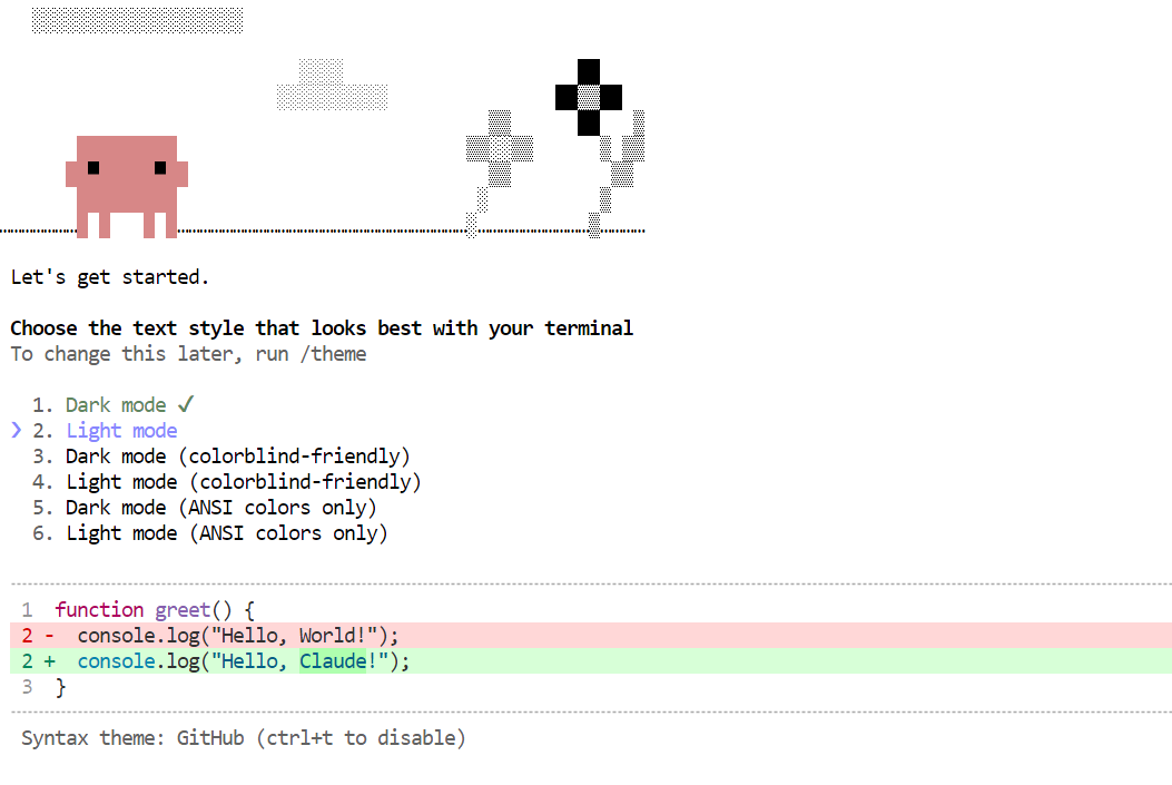 Setting up the Claude Code