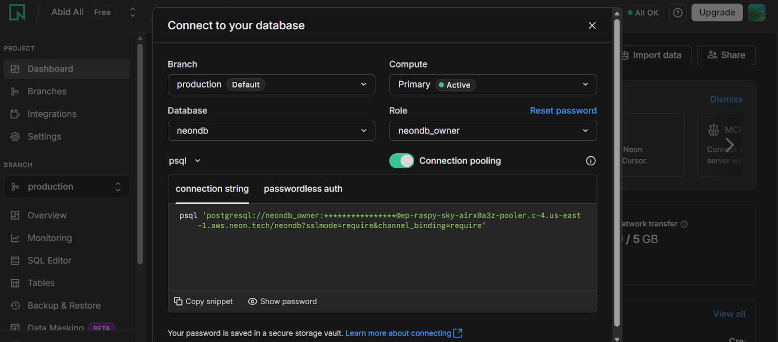 Creating the new project in the Gemini CLI
