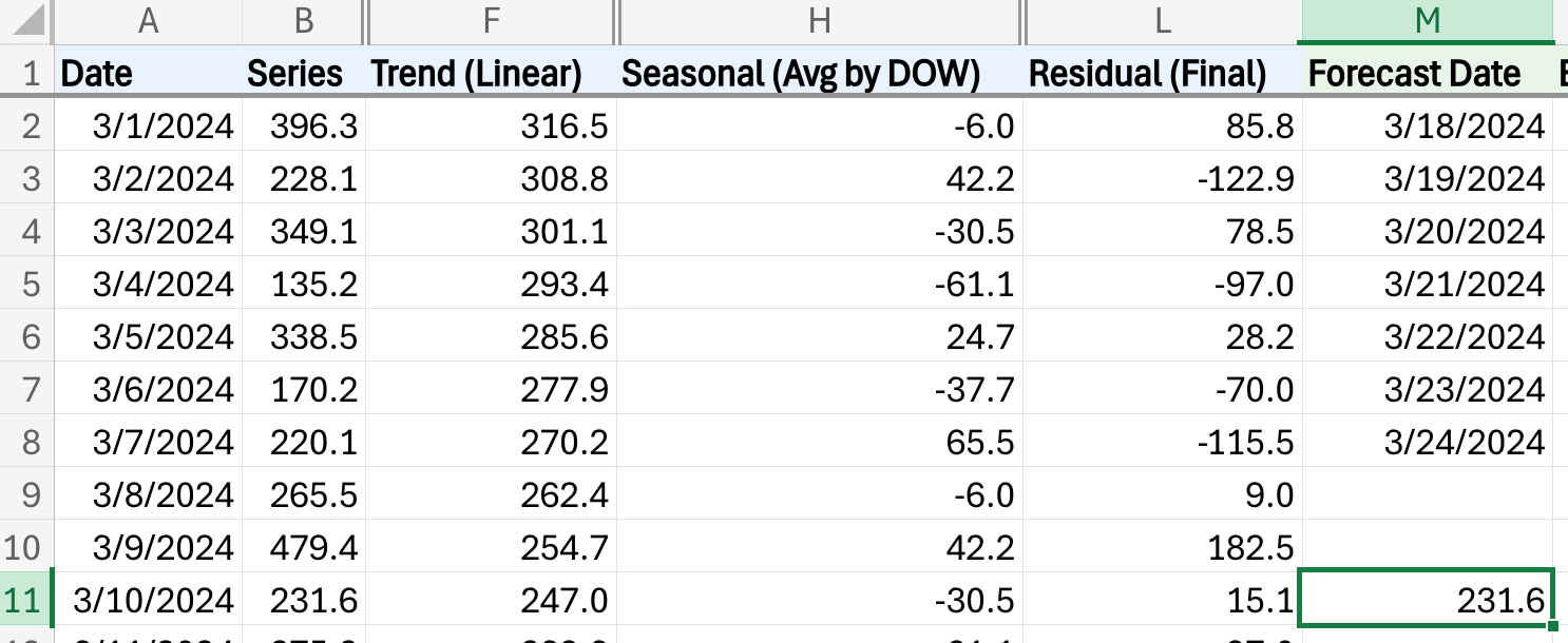 Comprender las fórmulas del modo agente de Excel