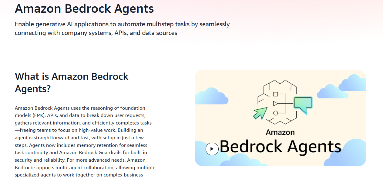 amazon bedrock agents