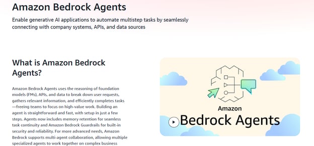 amazon bedrock agents