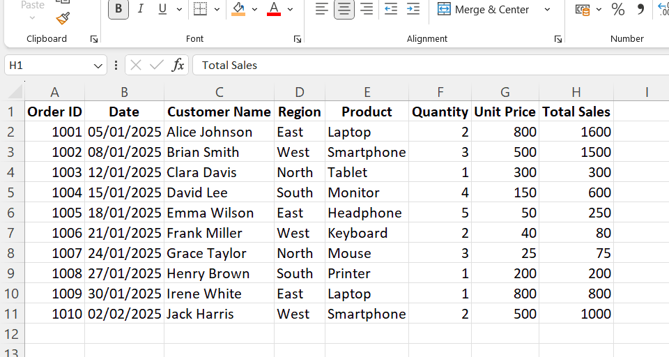 So verschiebt man eine Spalte in Excel mit der Ausschneiden-und-Einfügen-Methode.