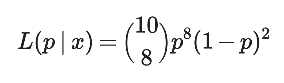 Likelihood ratio example (1)