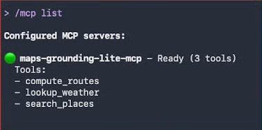/mcp list
