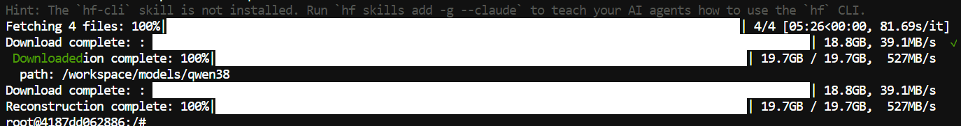 Downloading the Qwen3.8-27B-NVFP4-MTP-GGUF