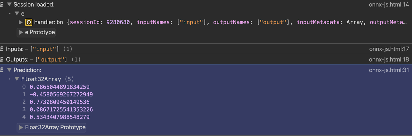 Image 9 - ONNX runtime with JavaScript