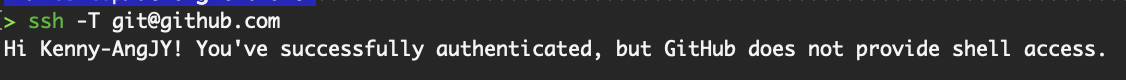Verify SSH connectivity