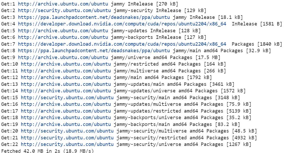 Instalación de las herramientas de Linux.
