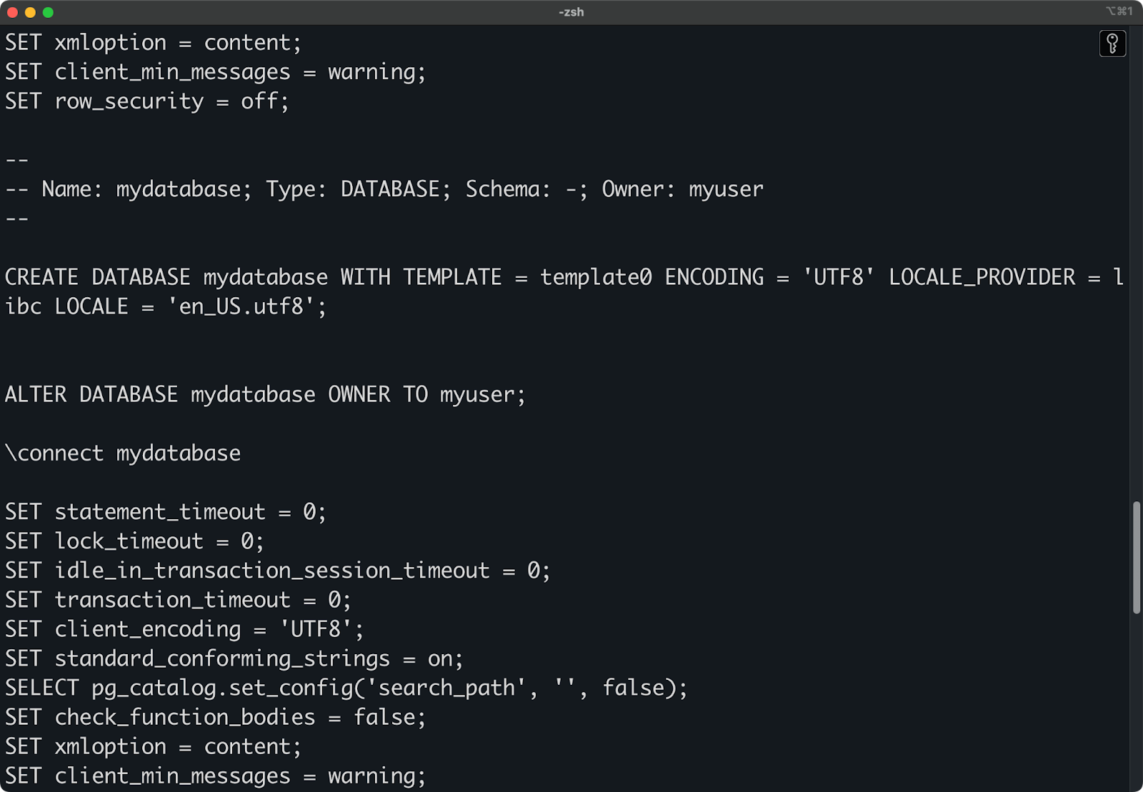 Image 15 - Full PostgreSQL database backup