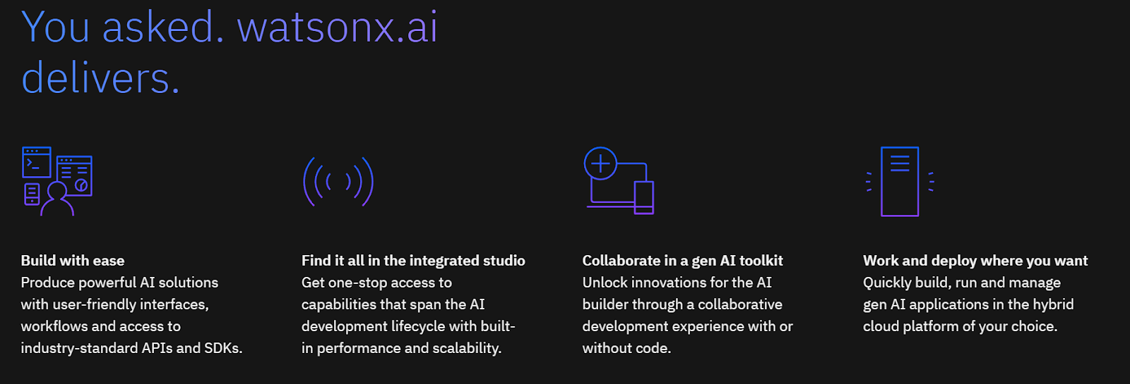 Watson AI da IBM Cloud
