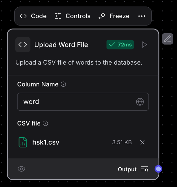 langflow custom component