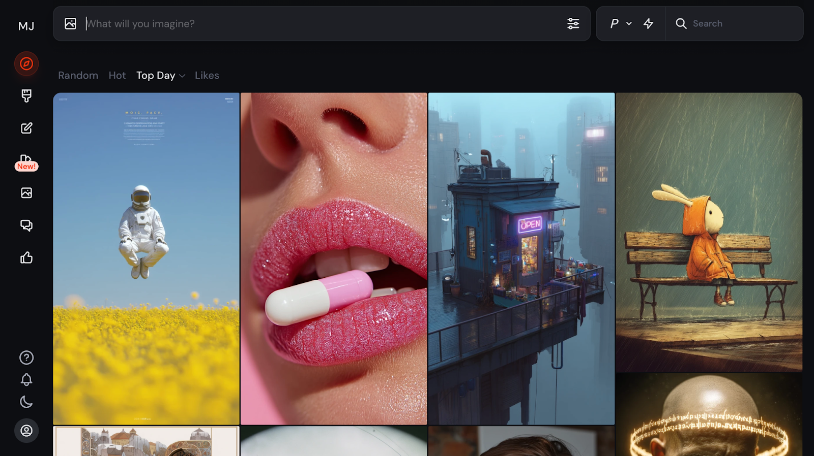 MidJourney Website