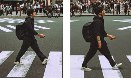 Image quality degradation