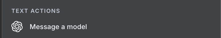 Creating a "Message a model" node in n8n