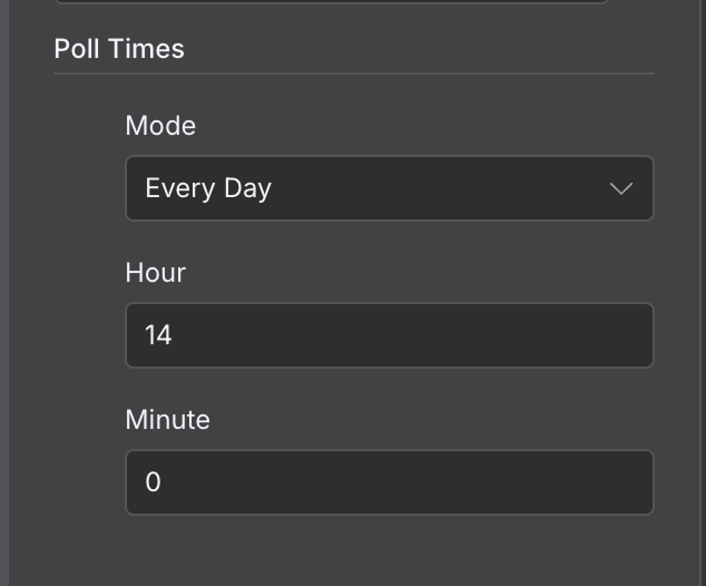 Changing the execution frequency in n8n workflow