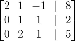 Multiply Row 2 by 2.