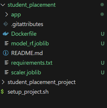 Local repository project directory.