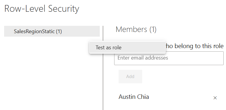 Testen als Benutzerrollen im PBI-Dienst
