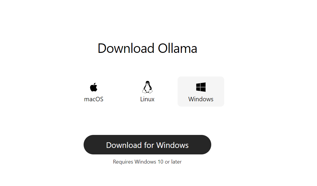Download Ollama