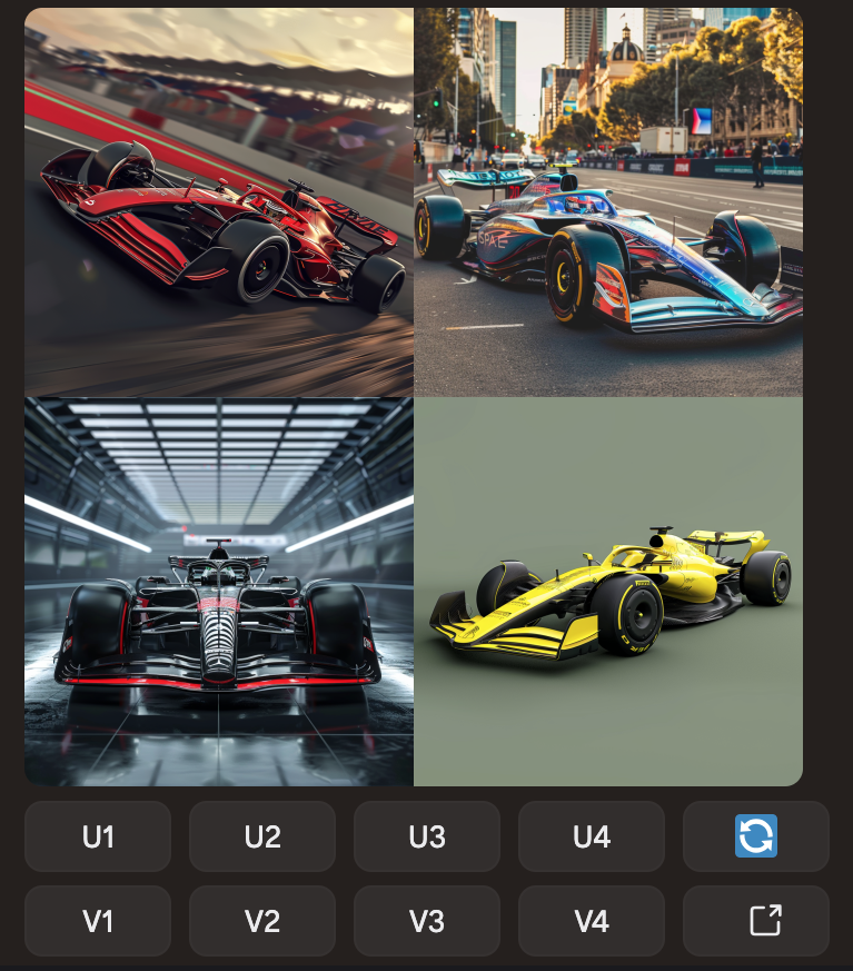 F1 generated images