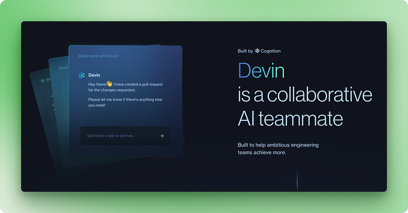 Página de Devin AI
