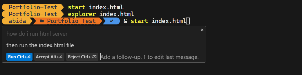 Terminal AI Chat