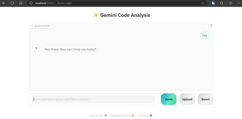 gemini 2.5 pro code analysis project