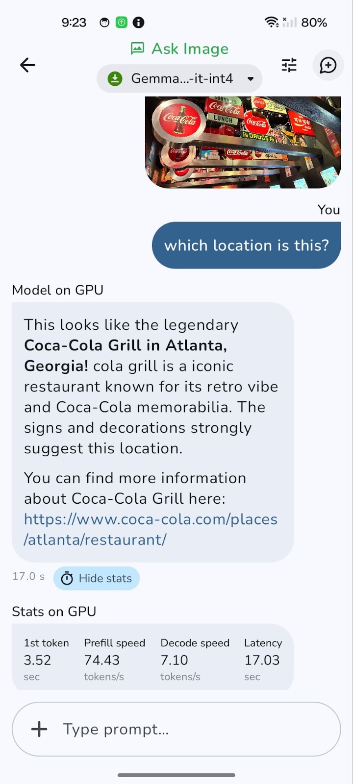Solicitar demonstração de imagem na GPU