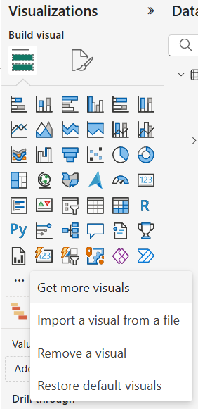 obter mais recursos visuais