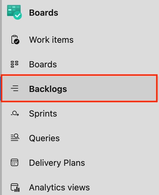 Manage product backlogs easily:

In the Backlog view, you can organize your work items by priority.

Navigate to Boards, then select Backlogs.

This user-friendly interface helps you prioritize tasks efficiently within Azure DevOps.