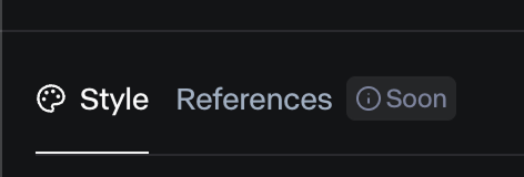 the references feature in runway will be available soon