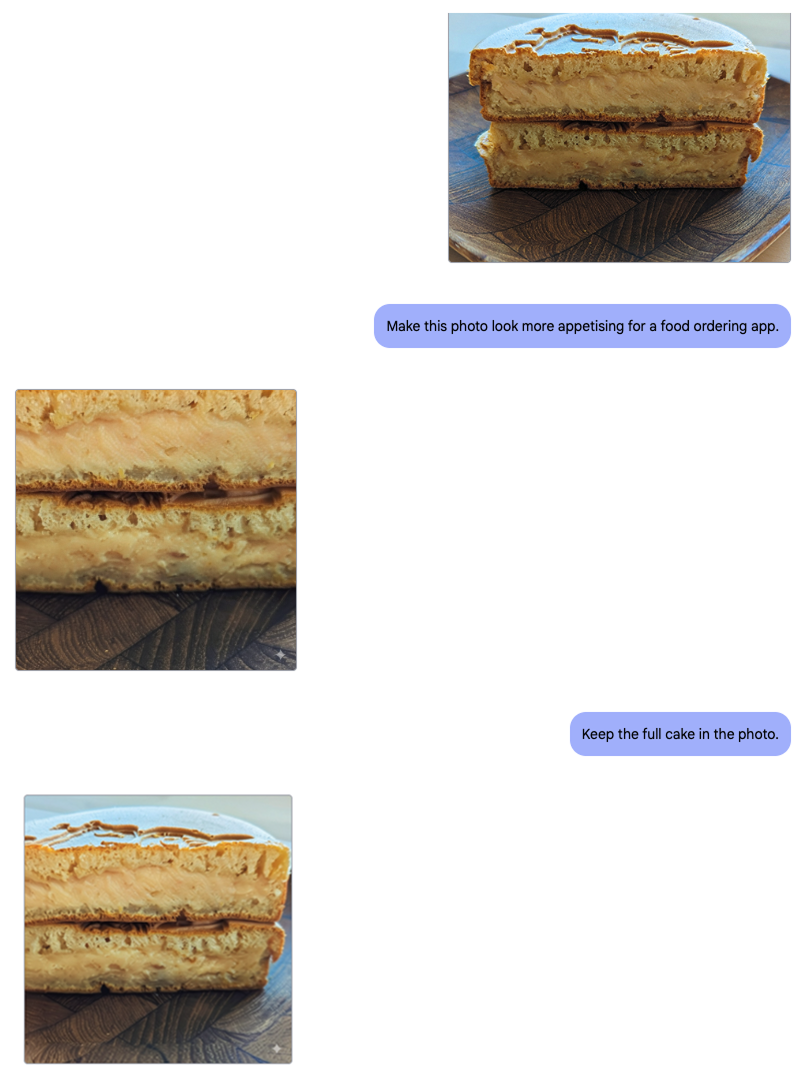Enhancing an existing product photo