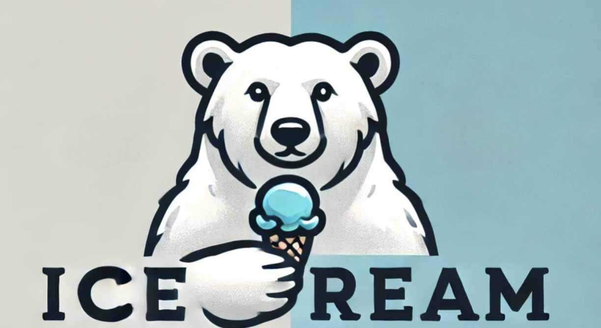 polar bear image generated with dall-e