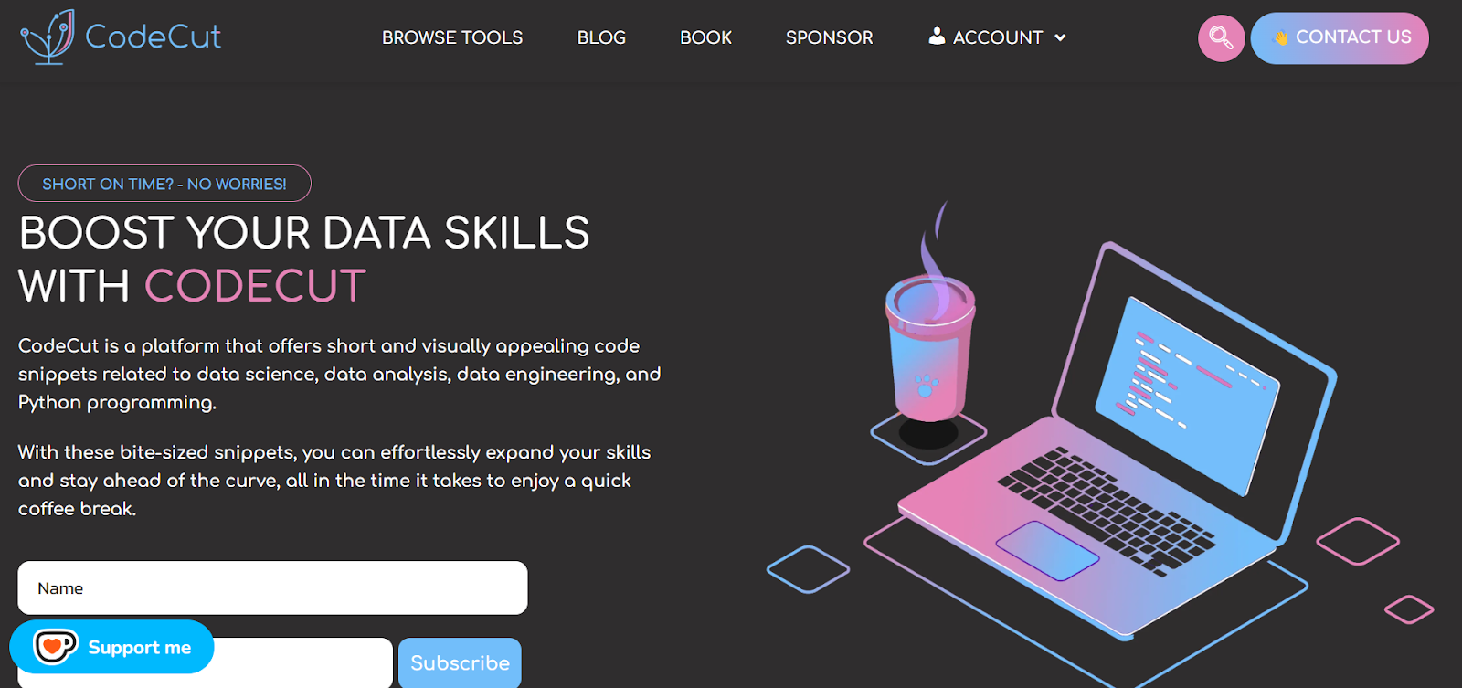 Codecut website