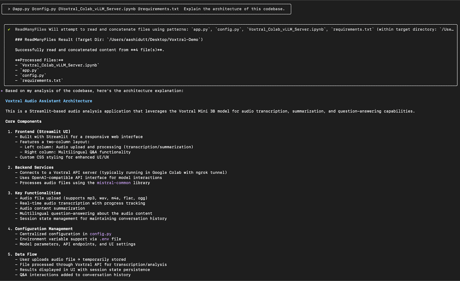 Explorer et comprendre le code source à l'aide de Qwen Code