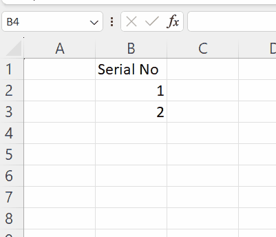 The Fill Handle in Excel.