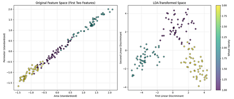 Visualización LDA.