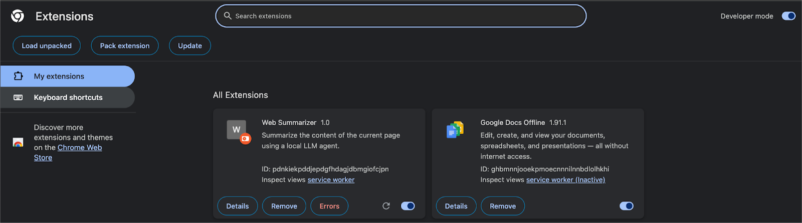 Chrome Extension tab for activating an extension powered by Qwen-Agent