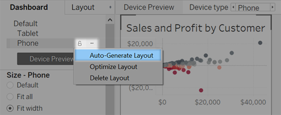 Mit der Option „Layout automatisch erstellen“ kannst du Zeit sparen.