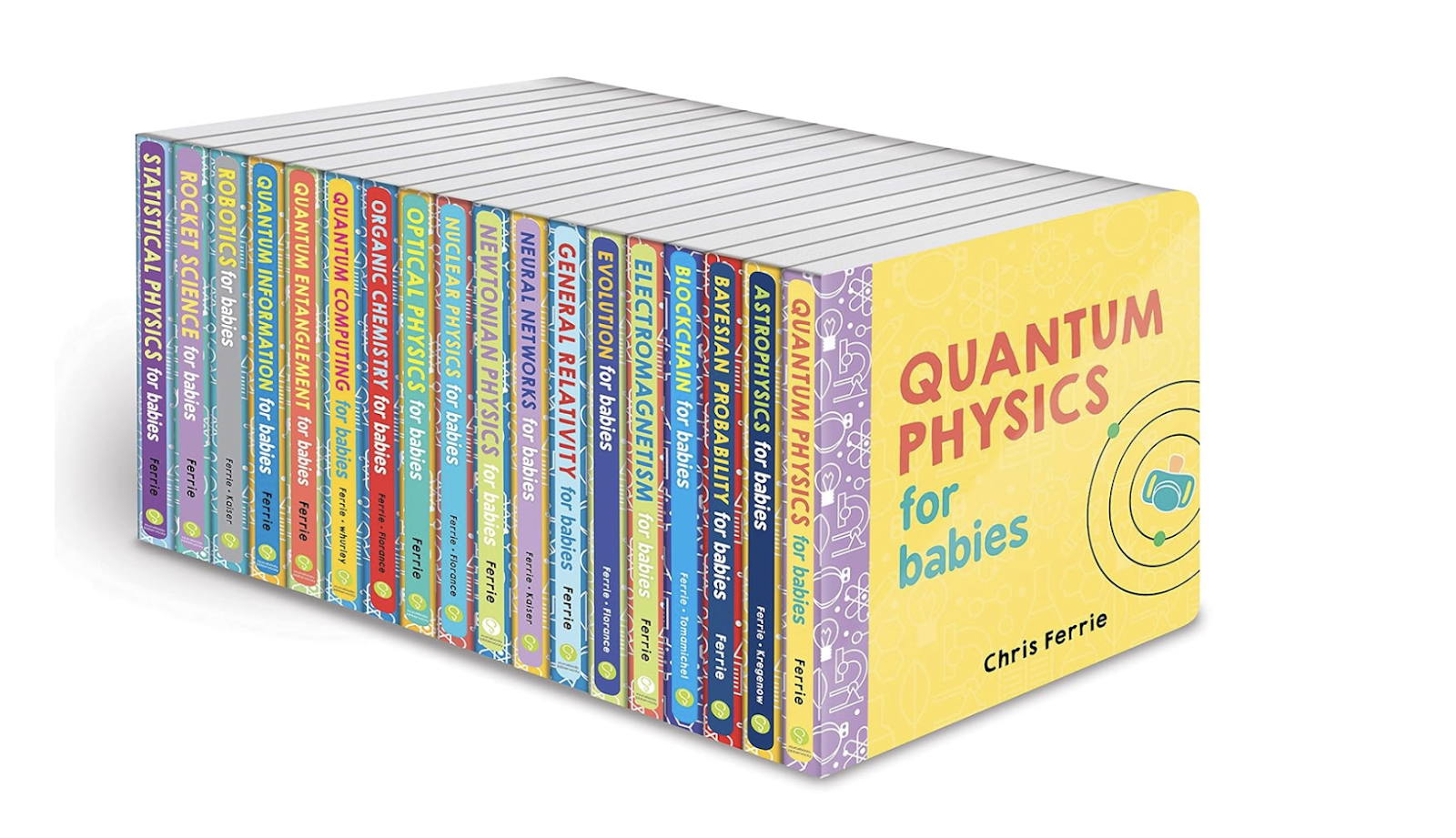 Baby University Komplettes "für Babys" Board Book Set