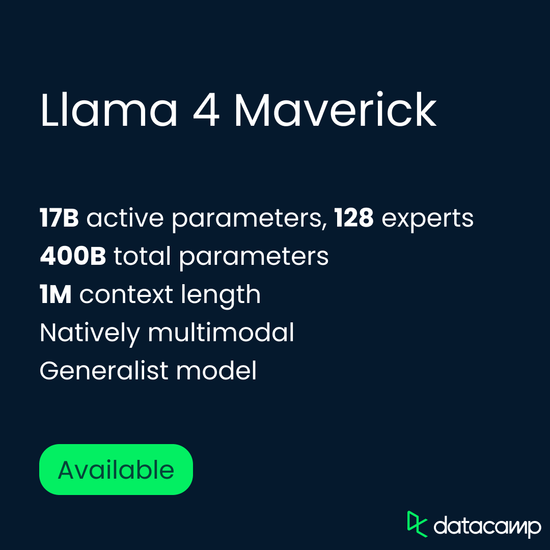 llama 4 maverick model card